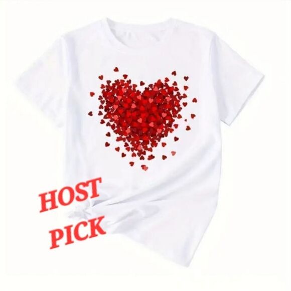 Zulilly Fashion Heart top - Picture 1 of 4